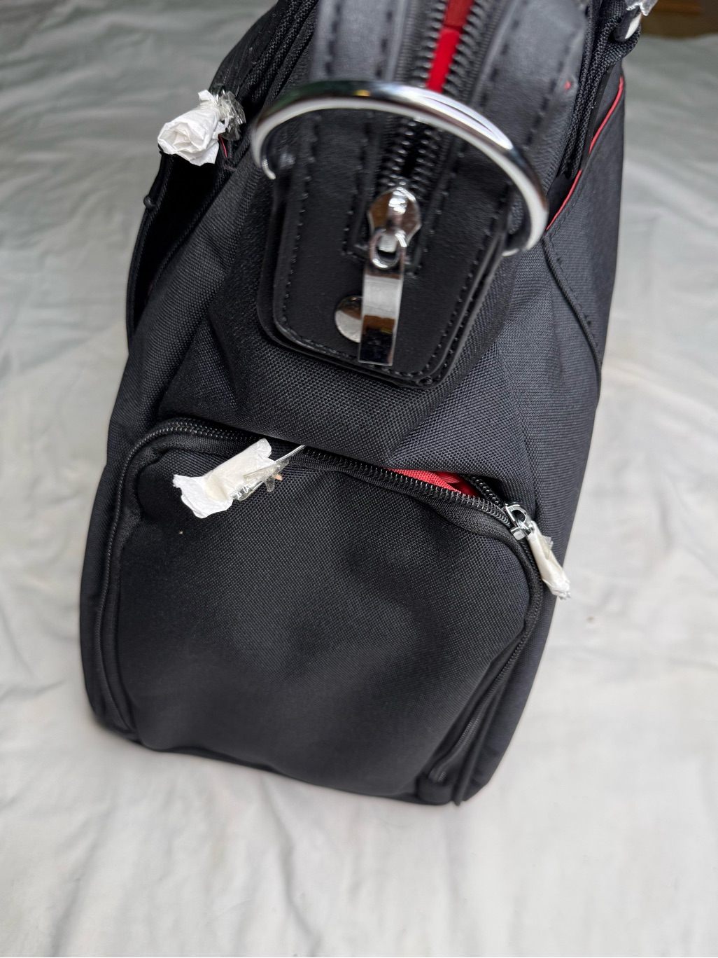 Nwt Sarah Wells Claire Breast Pump Bag - Classic Black Luxury Diaper Tote — image 4 of 8